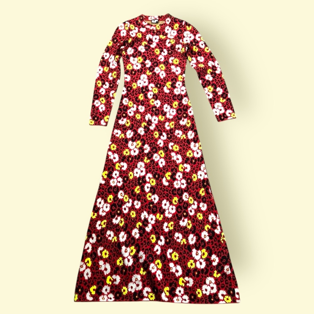 The Kooples Red A-Line Dress S